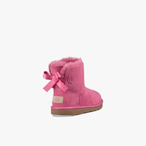 Ugg Mini Bailey Bow II Klassiska Stövlar Barn Rosa (153290UDC)